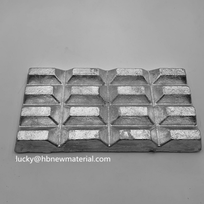 Aluminium-Zirkonium-Masterlegierungen AlZr15 angepasst