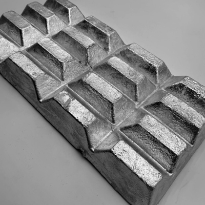 Aluminium-Zirkonium-Masterlegierungen AlZr15 angepasst