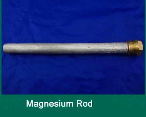 Verdrängte Stärke Warmwasserbereiter-Magnesium-Anoden-Rod 20mm mit 20mm BSB Faden