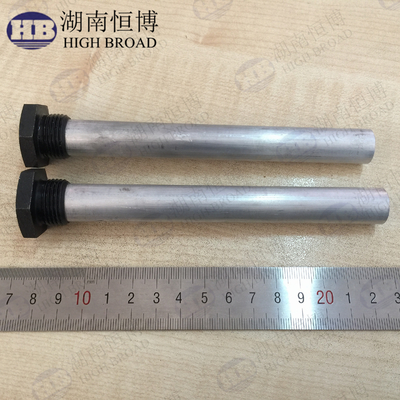 Durchmesser 19mm verdrängte Magnesium-Anode fester flexibler Rod für das Plombieren des Heizungs-Abkühlens