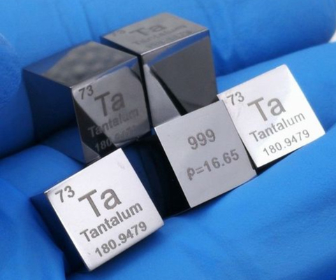 99% Min Tantal Metallbarren Metallurgische Qualität Für Kondensatoren