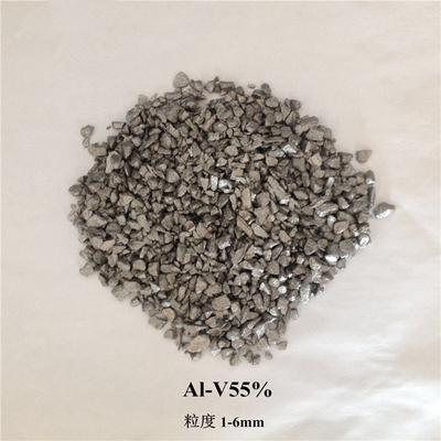 Legierungs-Vanadium-Aluminium-Vorlagenlegierung AlV 5-85%/Aluminium basierten Vorlagenlegierung