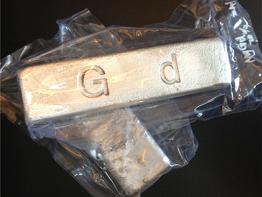 Reinheit 99,5 Gadolinium-Metallseltene Erdegadolinium-Metall für Zusatz