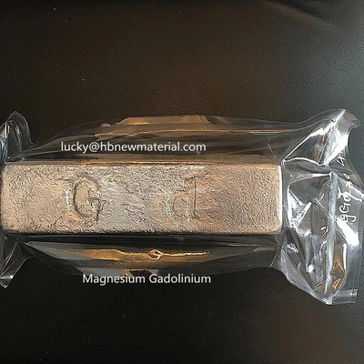Magnesium Gadolinium-Legierung MgGd25 MgGd30 für Magnesium-Produkt-physikalische Eigenschaften verbessern