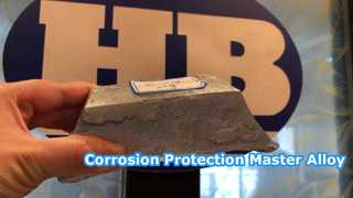 Stellen Sie den MgBa10-Aluminium-Masterlegierungsbarren aus Magnesium-Barium-Legierung für den kathodischen Schutz für Sie vor