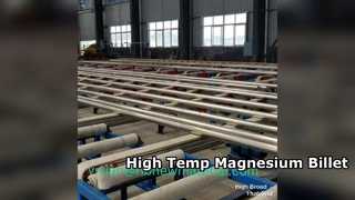 Sehen Sie sich den hochtemperaturbeständigen Magnesiumlegierungsbarren für die Extrusion mit anpassbarer Größendemo an