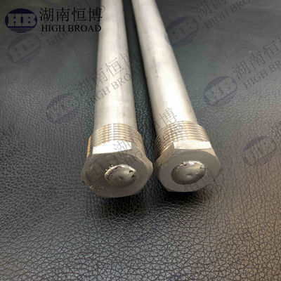 21mm Magnesium Alloy Solid Anode Rod 3/4 NPT 900mm Extended Life Protection for Commercial Water Heater