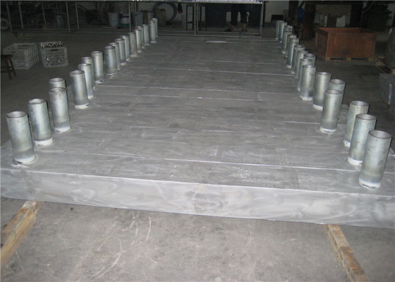 Aluminium-Anoden für Häfen Jetties / Aluminium-Sacrificial-Anoden in Kathoden-Schutzsystemen verwendet, um Korrosion von Metallstrukturen unter Wasser oder im Boden vergraben zu verhindern
