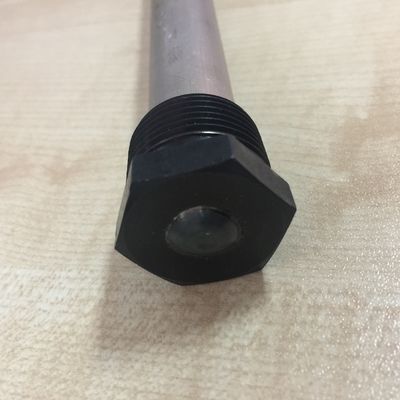 19 mm Aluminiumlegierung Kompakte Anodenstange 3/4 NPT 450 mm Raum-effizientes Design für kompakten Kondensator