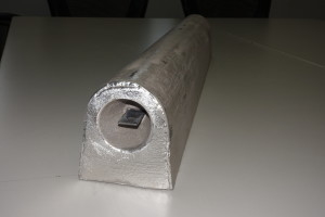Magnesium-Legierungs-materielle Warmwasserbereiter-Anode Rod mit Edelstahl-Stecker NPT 3/4&quot;
