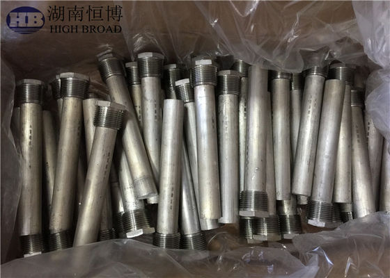 22mm Zinklegierung Combo Anodenstange 3/4 NPT 750mm Dielektrische Brustwarze Geruchskontrolle für Wohnwasserbereiter