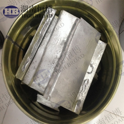 Aluminiumal scandium-Sc 2% - Sc-Vorlagenlegierung für Metalladditive hardners AlSc30%