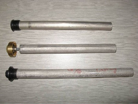 21 mm Aluminiumlegierung 3-Segment Anodenstange 1000 mm Bolt-Together Design für kommerzielle Kessel