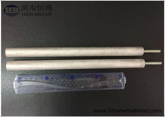 21 mm Aluminiumlegierung 3-Segment Anodenstange 1000 mm Bolt-Together Design für kommerzielle Kessel