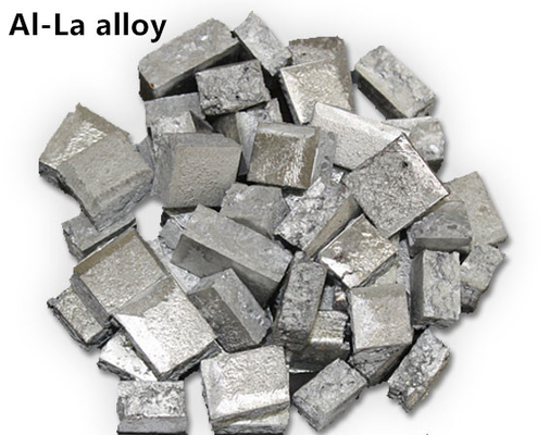 Aluminiumlanthanlegierung LaAl-Legierung, seltene Erdaluminiumlegierung für hardners