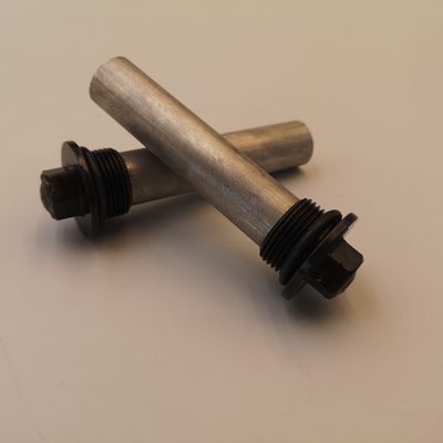 ASTM B90/107B-Standard 99% Reinheit Magnesium Hex-Head-Sacrificial Magnesium-Anodenstange für Warmwasserbereiter