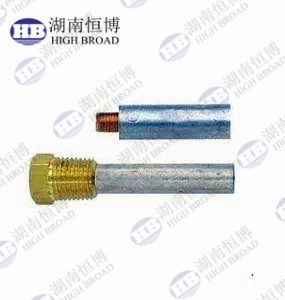 21mm Magnesium Anode Rod 3-Segment Design 900mm Length Bolt-Together for Low-Ceiling Water Heater