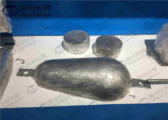 Rudder Streamlined Aluminum Sacrificial Anode Trapezoidal 420x180x45mm 10kg Al-Zn-In Alloy Ship Steering Protection