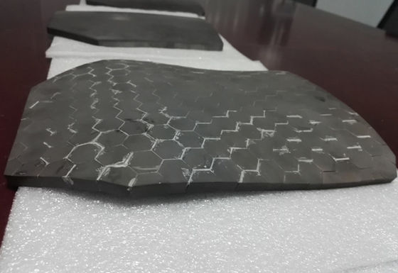 Kugelsichere Platte aus Siliziumkarbid mit hoher Biegefestigkeit und Korrosionsbeständigkeit für NIJ Standard Body Armor