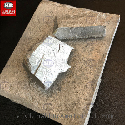 Zink Yttrium ZnY Hauptlegierung 3% Y in Zinklegierung zugesetzt