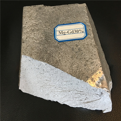 Vorlagenlegierungs-Barren des Magnesium-MgGd30, Magnesium Gadolinium-Vorlagenlegierung