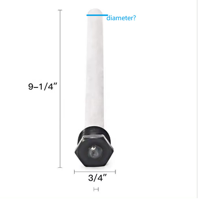 Magnesium-Anodenstäbe für Warmwasserbereiter