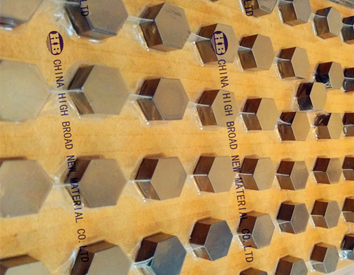 Silikon-Karbid-Hexagonplatten für kugelsicheres Rüstungsauto oder Schutzkleidung