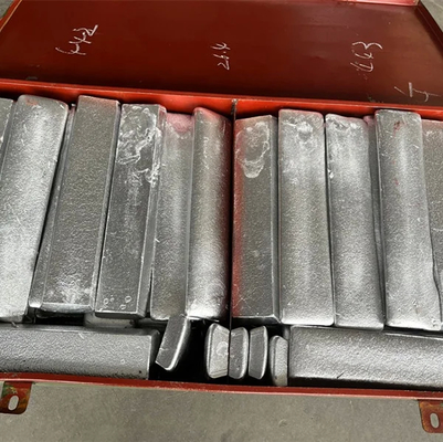 HB7264-96 Rechteckige AlAg10% Silber-Masterlegierungen für die Schmelzungsadditive von Aluminium