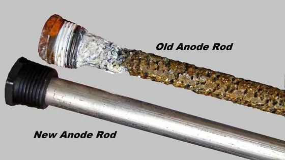 0.5&quot; Durchmesser Magnesium-Anodenstange Ersatz für Stahlbehälter