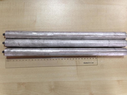 26 mm Durchmesser 1 Zoll Magnesium-Anodenstäbe zum Korrosionsschutz von Stahlbehältern