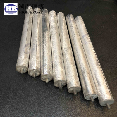 Zink Aluminium AZ63 AZ31 Magnesium Anodenstangen 9mm-26mm Durchmesser Formbar Korrosionsbeständig
