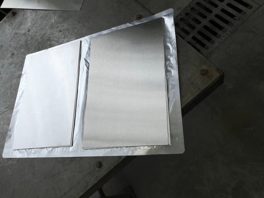 HB30-HB90 Härte Silber Magnesiumlegierung Plattierung / Magnesiumlegierung Platte für breite Verwendung