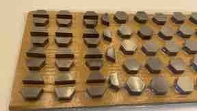 Pressureless Sintered Silicon Carbide Ballistic Tile with Hexagonal Shape and 3.15g/cm3 Density for Superior Protection