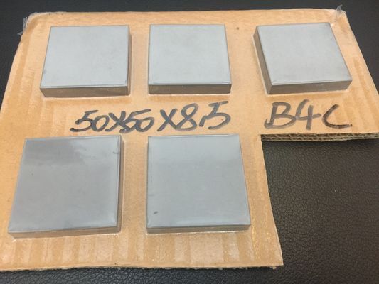 Drucklos gesinterte Bornebid R400 ballistische Platte 50x50x9mm NIJ Level IV Standalone Panzerkeramikeinsatz