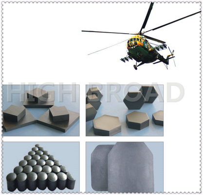 Kugelsicheres ballistische Platten-/Schutzkleidungs-Platte B4c Bor-Karbid Nij-Niveau-III