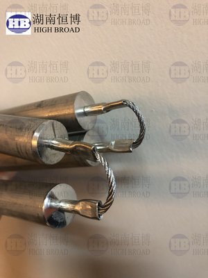 Länge 44 Aluminium-Anode FLEX 44 mit NPT 3/4 Hex-Stahlkappen