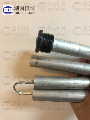 Länge 44 Aluminium-Anode FLEX 44 mit NPT 3/4 Hex-Stahlkappen