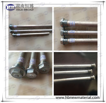 22mm Durchmesser 900mm Länge Magnesium-Anodenstab mit 3/4" NPT-Gewinde zum Schutz von Solarwarmwasserbereitern