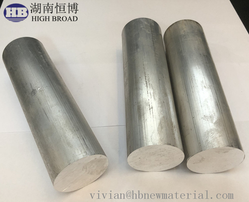 angepasste Magnesium-Anodenstäbe mit guter Formbarkeit und glatter Oberfläche für Längen von 100/200/500 mm