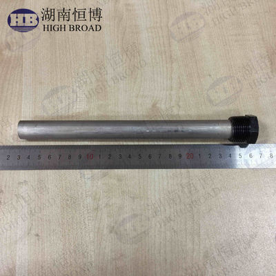 22mm Durchmesser 900mm Länge Magnesium-Anodenstab mit 3/4" NPT-Gewinde zum Schutz von Solarwarmwasserbereitern