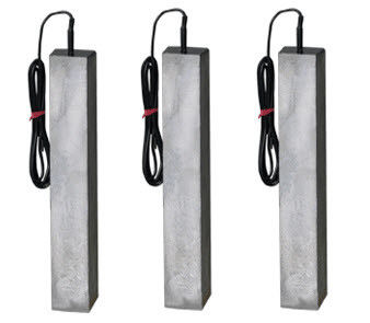 Kühlturm Aluminium Opferanode Zylinder Typ 350x80mm Flanschmontage 7,5kg Al-Zn-In Industrieschutz für Wasser