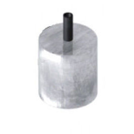 Hohe Reinheit AZ63 Magnesium Opferanodenstange 44 Zoll 3/4 NPT für Kathodenschutz Marine Wasserbehälter