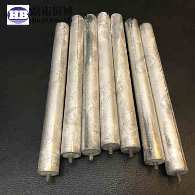 19mm Zinklegierung flexible Anodenstange 3/4 NPT 900mm Geruchsschutz für Kondensatorsystem