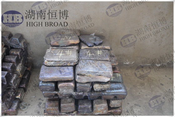 AlCo Master Alloy Ingot with Co 5-10% for Grain Refinement and 6-8kgs Waffle Shape