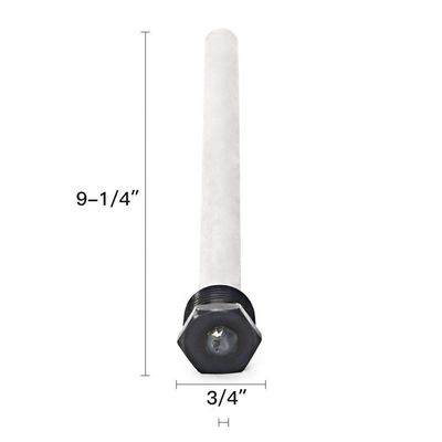 Flexible segmentierte hochreine Magnesium-Anodenstange 36 Zoll 0,9 Zoll Durchmesser Stahlkern für tiefe Brunnentanks
