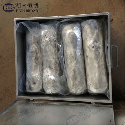 Aluminiumnickel-Masterlegierung AlNi10% Ingot mit einheitlicher Mikrostruktur, präziser chemischer Zusammensetzung und geringem Verunreinigungsgehalt