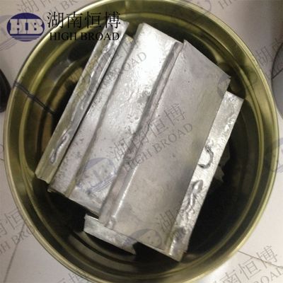 Aluminiumnickel-Masterlegierung AlNi10% Ingot mit einheitlicher Mikrostruktur, präziser chemischer Zusammensetzung und geringem Verunreinigungsgehalt