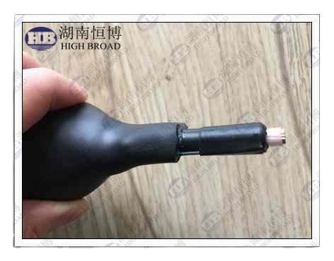 Leitfähige Polymerflexible Anode mit ASTM B348 Klasse I/II MMO/Ti-Drahtanode für den Kathodenschutz mit Druckstrom und 52mA/m Stromausgang