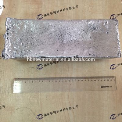AlW5% AlLi10% ZnLi3% Seltenerd-Aluminiumlegierungsbarren für Kornfeinung und Luftfahrtanwendungen