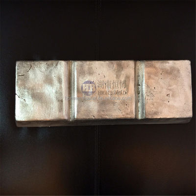 Großhandel AlZn20% Vorlegierung Barren mit 6-8 kg Gewicht zur Kornfeinung in Aluminiumlegierungen